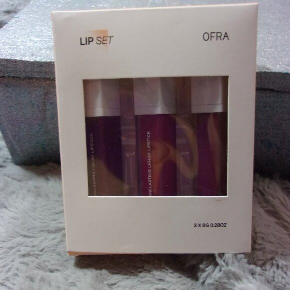 M-54 NEW IN PACKAGE OFRA LIQUID LIP SET 3 COLORS - Picture 3 of 8